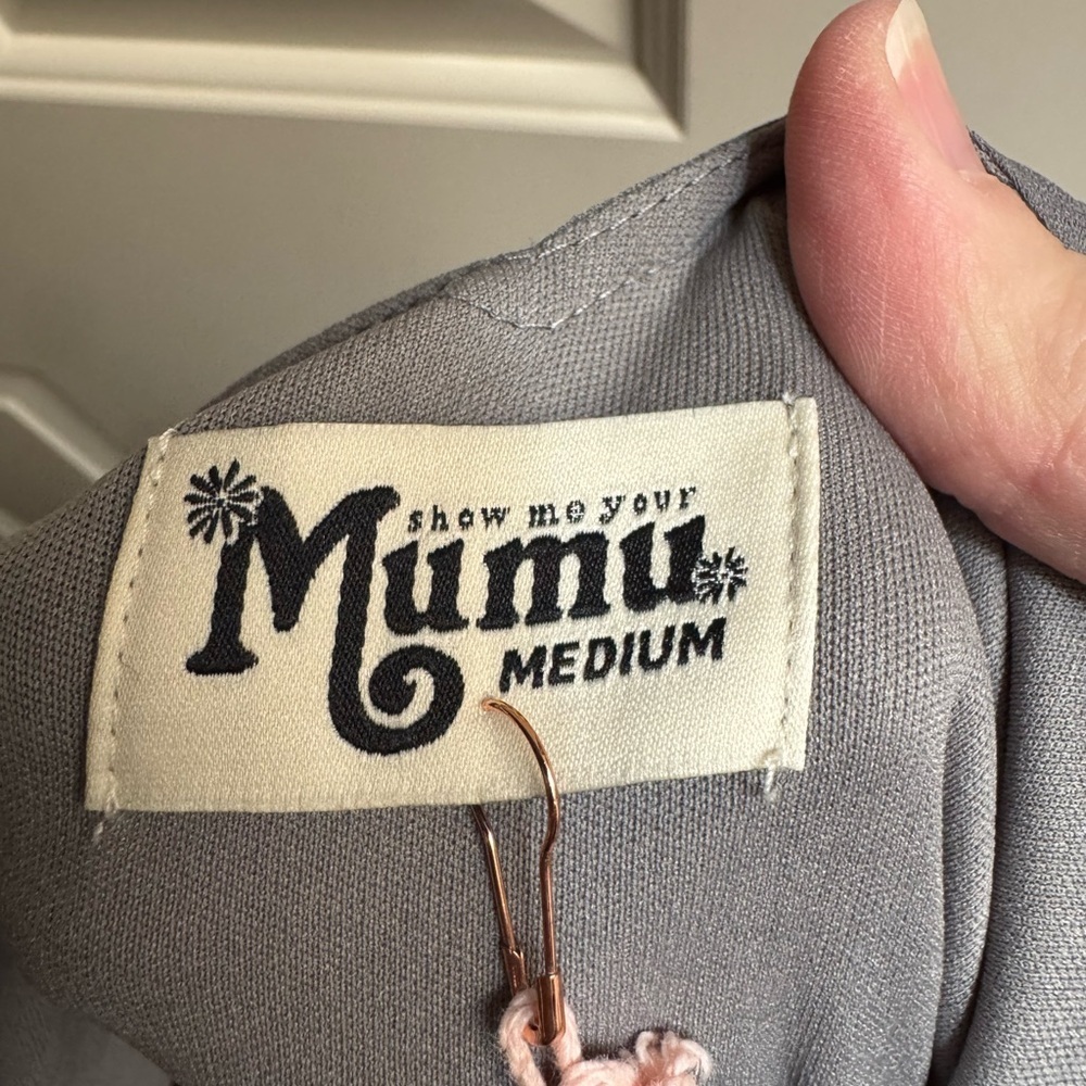 Show Me Your MuMu Grey Sleeveless Maxi Dress with Side Slit - Picture 9 of 9